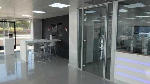 Mampara divisòria oficines